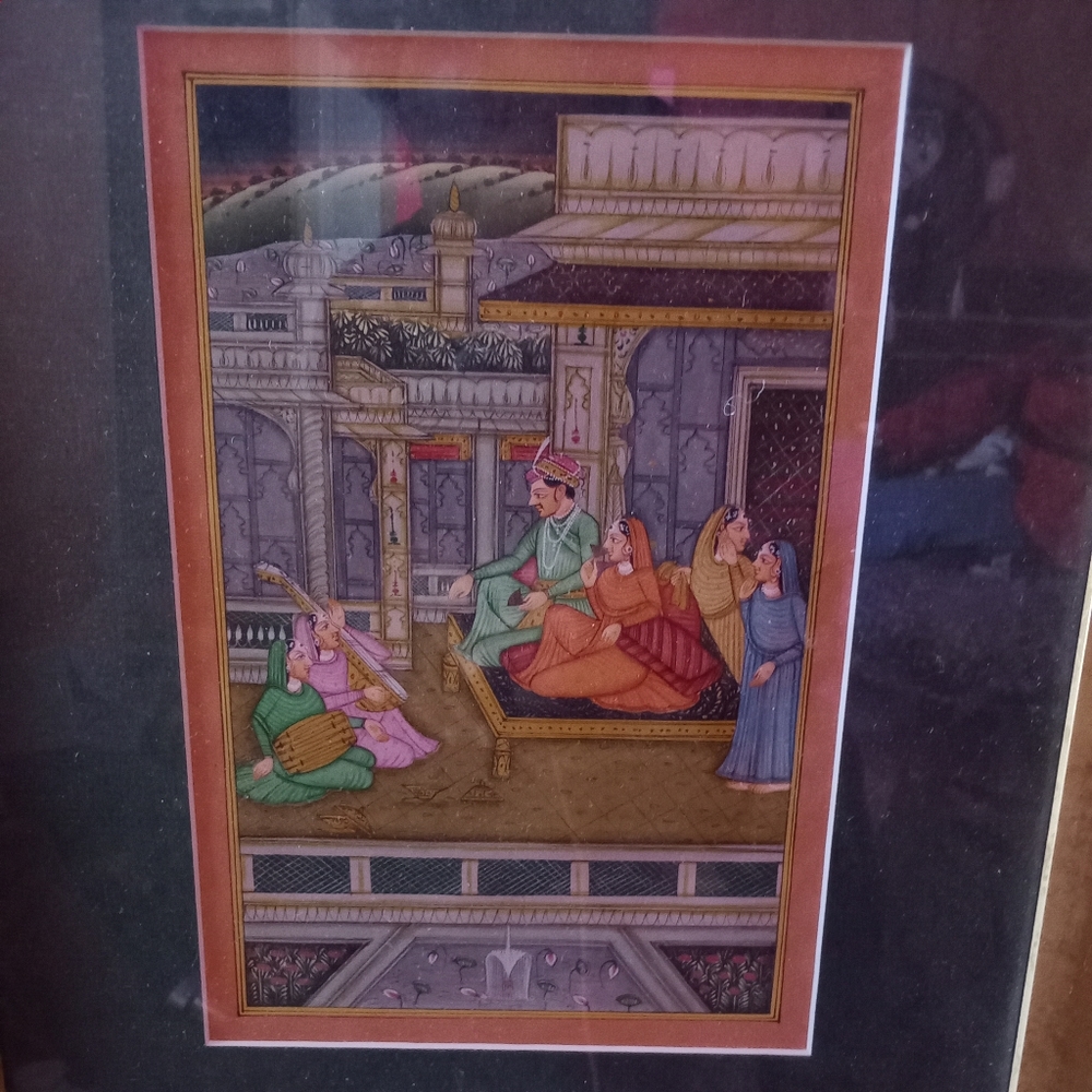 KARMASUTRA MOGHAL INDIAN PAINTING. - Picture 2 of 2